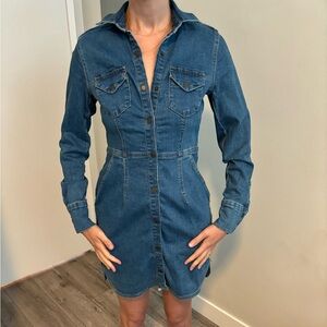 Free People Denim Mini